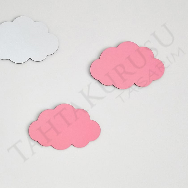 Bulut Dekoratif Ahşap Aksesuar